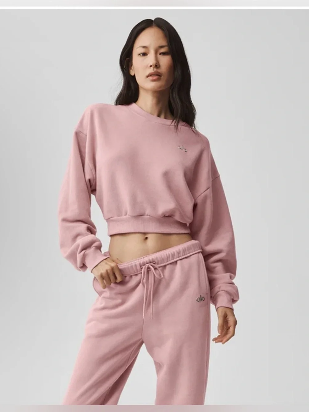 ALO Yoga Accolade Sweatpant Vintage Pink Small NWT